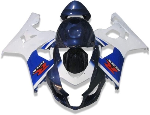 '04-05 Suzuki GSXR 600 Body Kit, White/Black/Blue - Appears New  - Lot 76