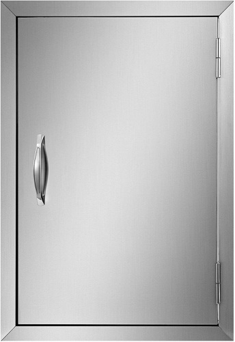 VEVOR 17" x 24" BBQ Island Outdoor Kitchen Access Door Stainless Steel - Appears New   - Lot 1121