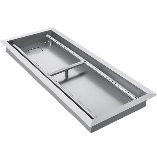 VEVOR Stainless Steel Fire Pit Pan and Burner 31.5" x 12" - Appears New   - Lot 1141