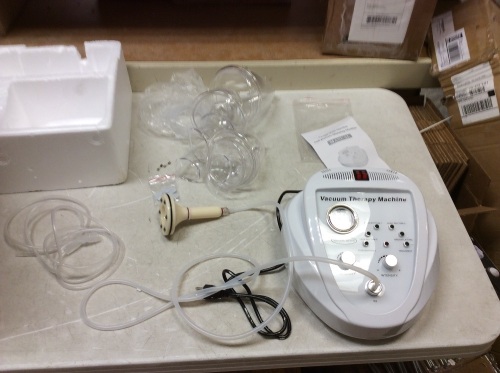 Vacuum Therapy Massage Machine, Cupping-Therapy Set - E-Comm Return, Tested/Works - Lot 541