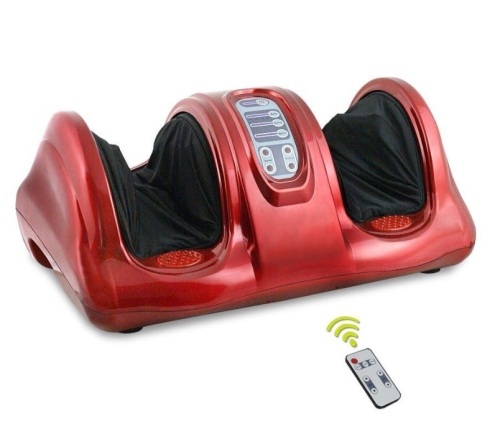 ZENY Shiatsu Kneading Foot Massager w/ Remote Control - Appears New, Tested/Works  - Lot 828