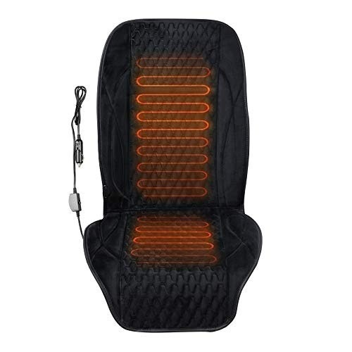 RELANSON Velour 12V Heated Seat Cushion for Full Back and Seat - Appears New  - Lot 537
