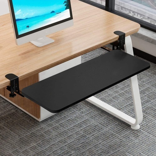MUVTEENS Clamp on Keyboard Tray, 26" x 10" - Appears New  - Lot 1074