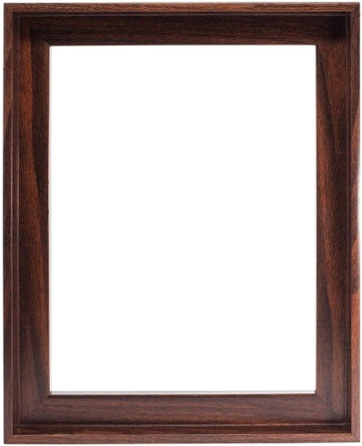 Floating Frame for Finished Canvas, 18" x 24", Dark Brown - Appears New  - Lot 852