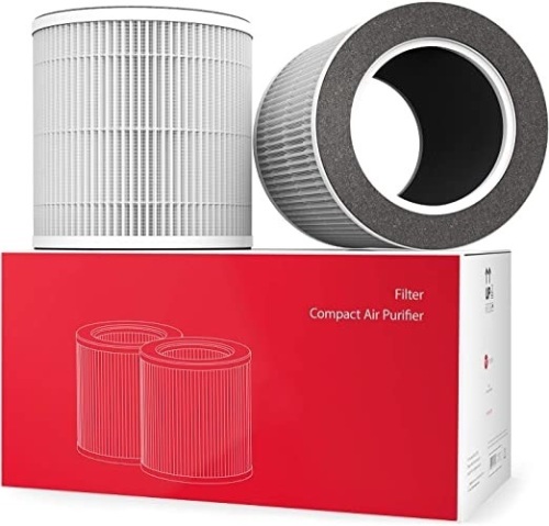 Vremi 2 Pack H13 Compact Air Purifier Replacement Filters - Appear New - Lot 1096