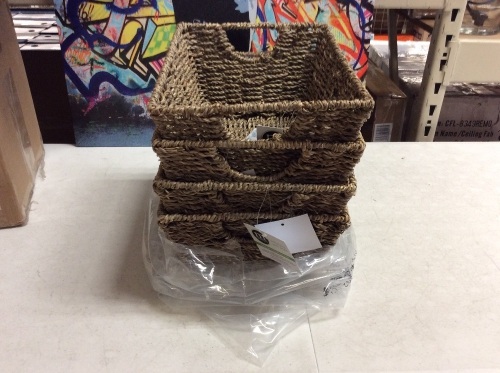Seagrass Nesting Baskets, Set of 4 - Appear New - Lot 522