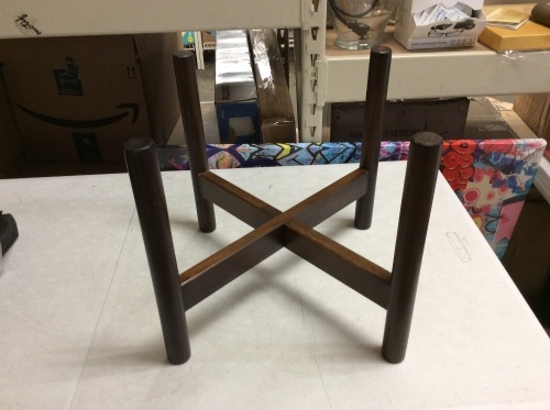 12" Wooden Stand - Appears New  - Lot 316