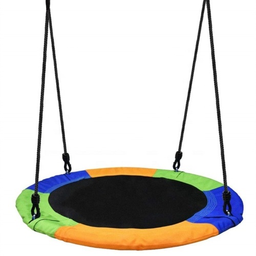 Childrens Round Saucer Bird Nest Tree Swing - Appears New  - Lot 795