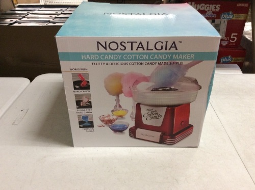 Nostalgia Hard Candy Cotton Candy Maker - Appears New  - Lot 520