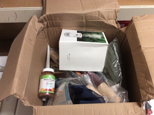 Box of Misc Mostly New Household Items  - Lot 886