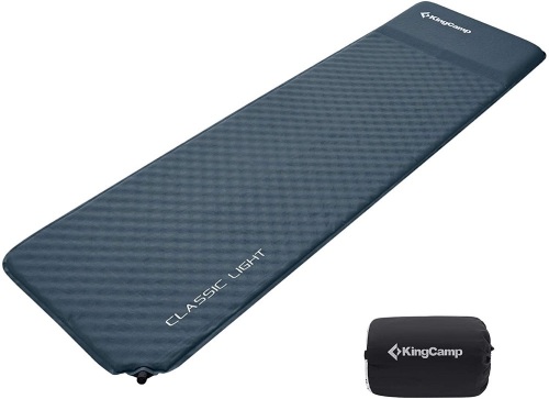 KingCamp Self Ultralight Inflating Sleeping Pad with Built-in Pillow - New  - Lot 647