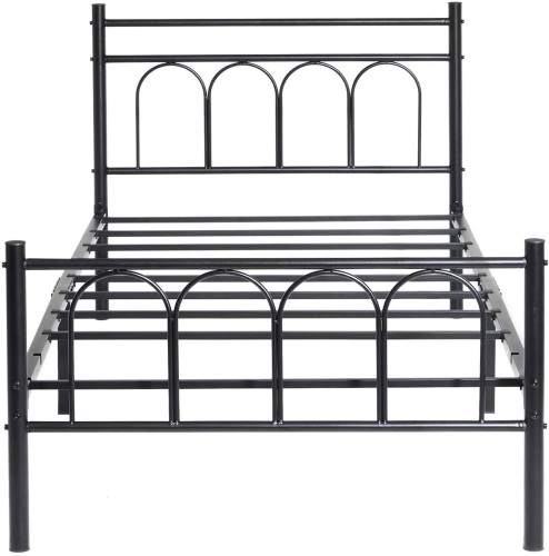 Alecono Metal Bed Frame, Twin - Appears New  - Lot 383