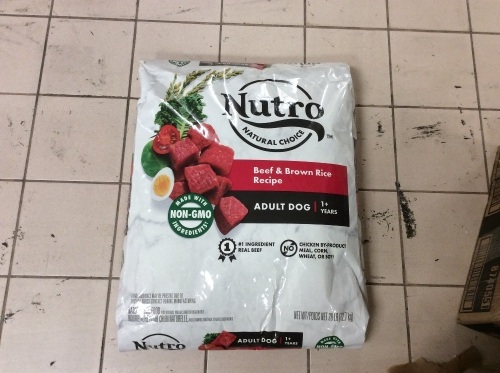 Nutro Beef & Brown Rice Recipe Dry Adult Dog Food, 28 lb - New - Lot 602