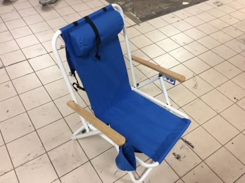Backpack Folding Beach Chair - Appears New - Lot 346
