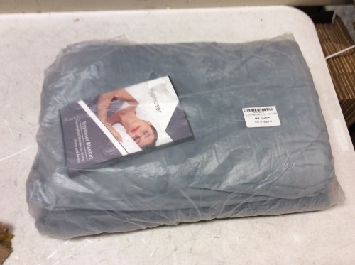 Gray Weighted Blanket, 15 lb - New - Lot 1126