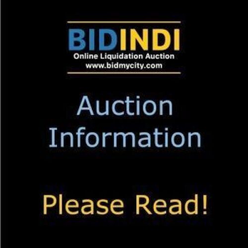 AUCTION INFORMATION - PLEASE READ! - Lot 1
