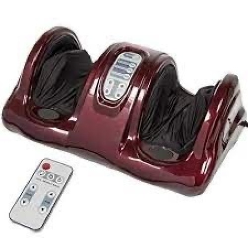Therapeutic Foot Massager w/ High Intensity Rollers, Remote, 3 Modes - Lot 718
