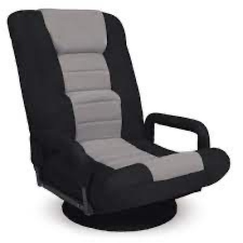 Gaming Floor Chair w/ 360-Degree Swivel, Armrest, Adjustable Backrest - Lot 722