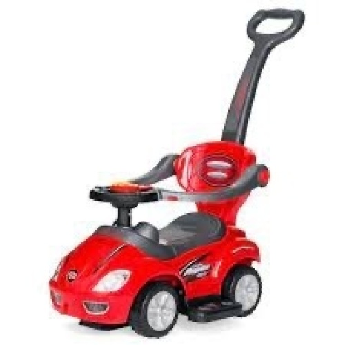 3-in-1 Kids Push Car w/ Handle and Horn - Lot 725