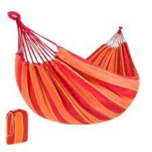 2-Person Brazilian-Style Double Hammock w/ Portable Carrying Bag - Lot 922