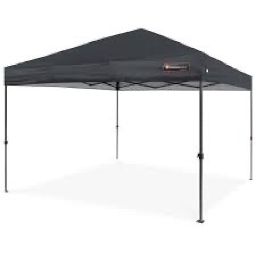 One-Person Setup Instant Pop Up Canopy w/ Wheeled Bag - 10x10ft - Lot 957