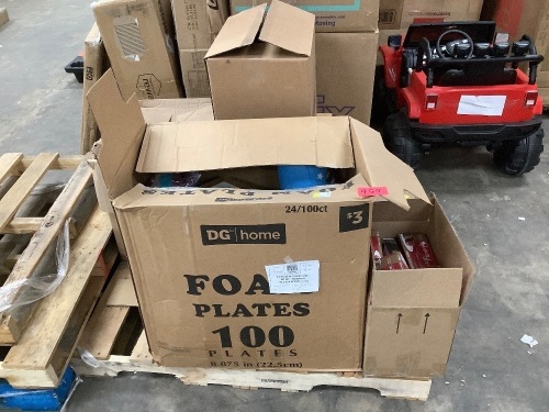 Small Pallet of Various Easter Themed Items & Candy - Lot 959