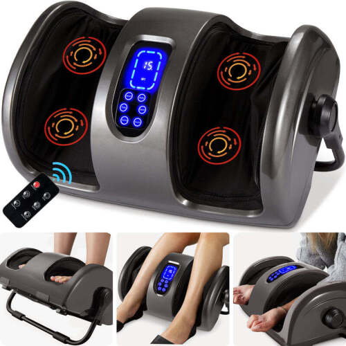 Reflexology Shiatsu Foot Massager w/ High-Intensity Rollers, Remote Control - Lot 775