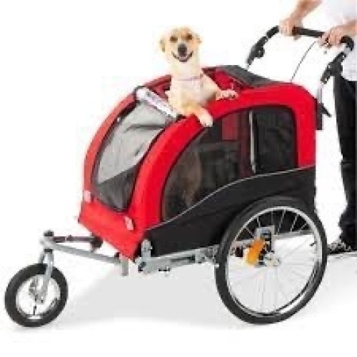 2-in-1 Pet Stroller and Bike Trailer - Lot 934