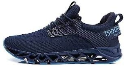(SIZE 13) TSIODFO Men Sneakers Mesh Breathable Comfort Athletic Sport Running Walking Shoes - Lot 996