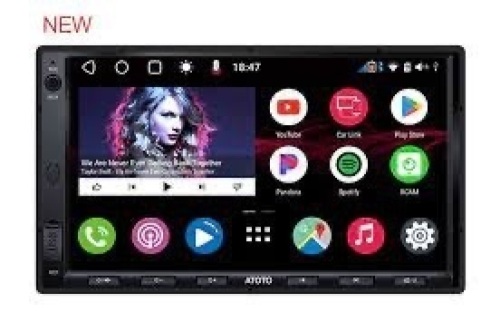 ATOTO A6 Double Din Android Car Navigation Stereo with Dual Bluetooth - Lot 1016