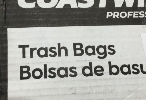 COASTWIDE TRASH BAGS*****SMALL******,APPEARS NEW - Lot 98
