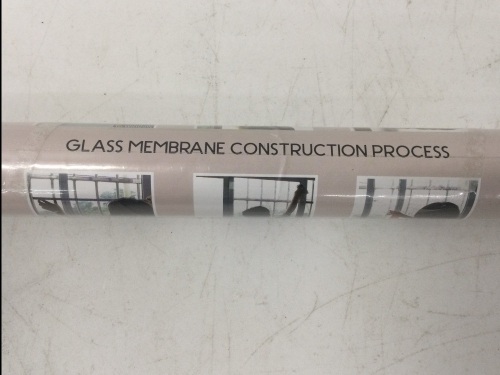 GLASS MEMBRANE CONSTRUCTION PROCESS ****WINDOW PRIVACY***,APPEARS NEW - Lot 271