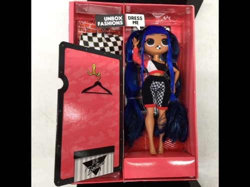 LOL Surprise OMG Downtown B.B. Fashion Doll with 20 Surprises,NEW - Lot 246