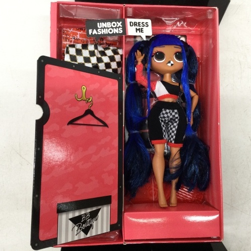 LOL Surprise OMG Downtown B.B. Fashion Doll with 20 Surprises,NEW - Lot 276