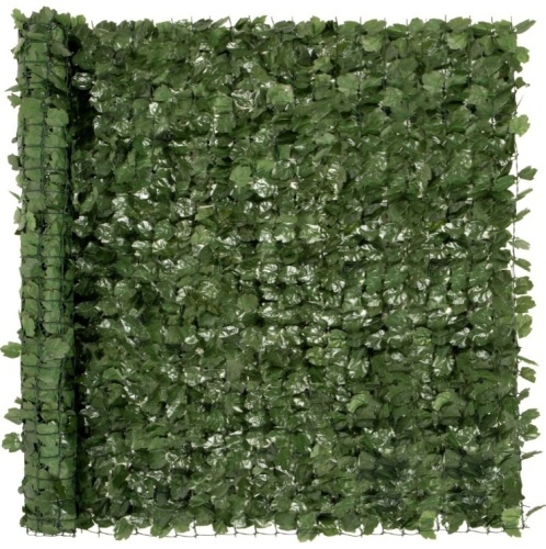 Outdoor Faux Ivy Privacy Screen Fence, 94 x 59in  - Lot 161