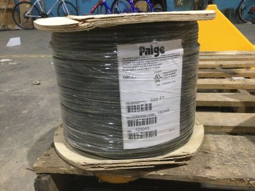 Underground Low-Energy Circuit Cable, 500'  - Lot 287