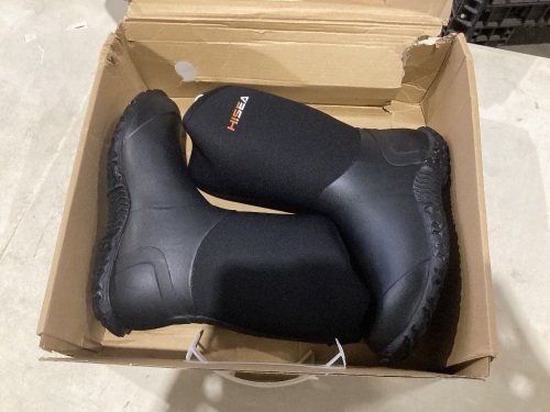 Hisea Waterproof Insulated Neoprene Rubber Boots - Lot 630