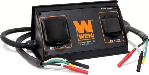 WEN 56421 30-Amp 3600-Watt Parallel Connection Kit for Inverter Generators  - Lot 647