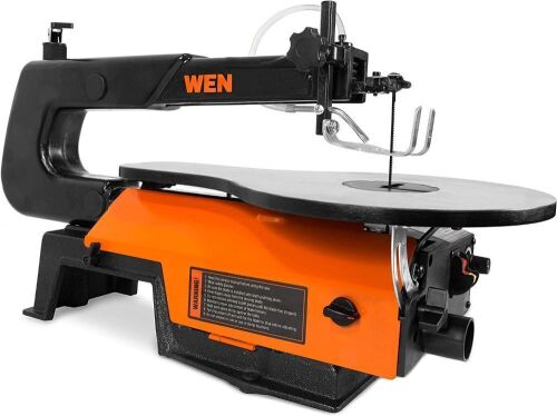 WEN 3922 16-inch Variable Speed Scroll Saw with Easy-Access Blade Changes  - Lot 775