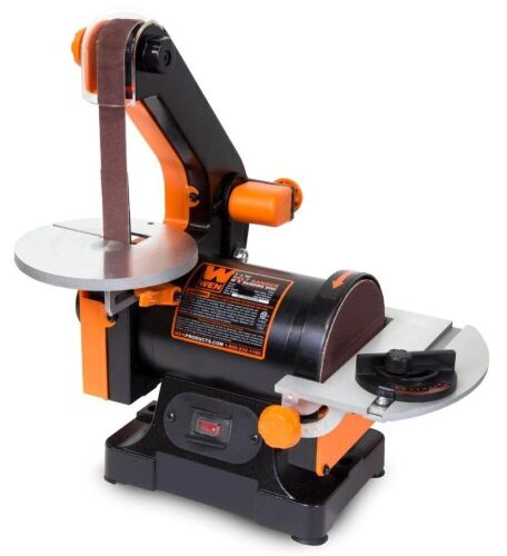 WEN 6515T 1 x 30-Inch Belt Sander with 5-Inch Sanding Disc - Lot 807