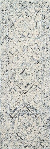 Loloi II Ziva Collection ZV-03 Bluestone, Contemporary 2'-6" x 7'-6" Runner  - Lot 902
