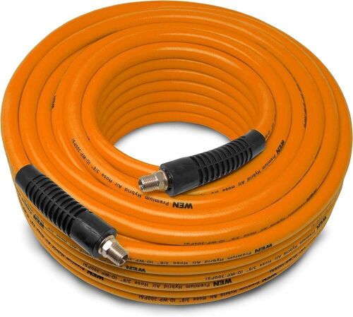 WEN AH3899 100-Foot by 3/8" 300 PSI Hybrid Polymer Pneumatic Air Hose  - Lot 589