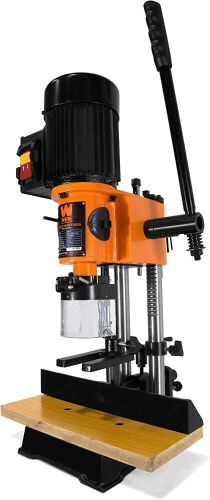 WEN 43012 5-Amp Cast Iron Bench Mortiser with Chisel Bit Set - Lot 888