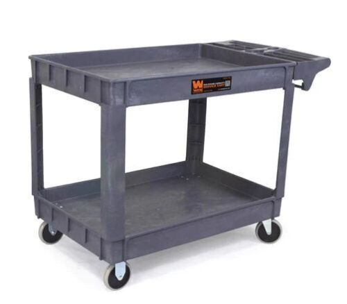 WEN 73004T 500-Pound Capacity 46 by 25.5-Inch Extra Wide Service Utility Cart - Lot 1013