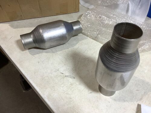 Lot of (2) Catalytic Converters, Unknown Fit  - Lot 190