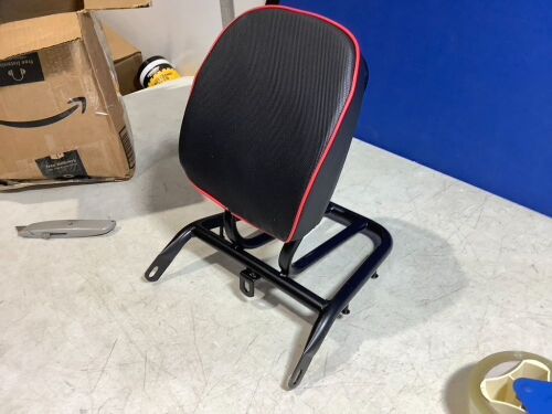 Sissy Bar Upright Passenger Backrest with Cushion Pad - Lot 312