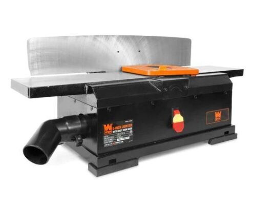 WEN JT6561 10-Amp 6-Inch Corded Benchtop Jointer with Cast Iron Table and Fence - Lot 953