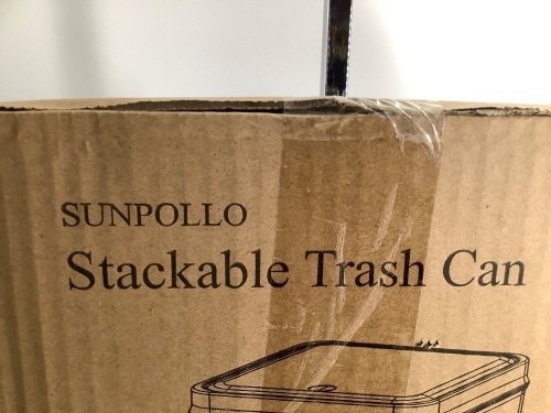 Sunpollo Stackable Trash Can, Appears New