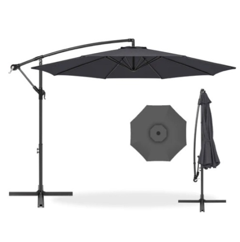 Offset Hanging Patio Umbrella - 10ft, Appears New