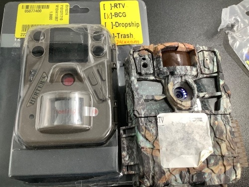 Lot of (2) Trail Cam, Powers On, Ecommerce Return